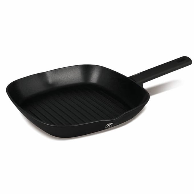 Berlinger Haus 8183 - Grillpan - 28 cm - Matt Black Collection