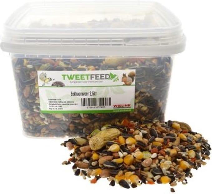 Tweetfeed Eekhoornvoer 2,5lt