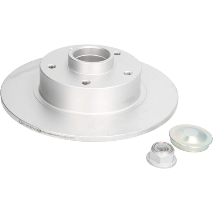 Remschijf BOSCH 0 986 479 C87 achter, volledig, 1 Stuk