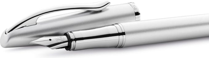 Pelikan Jazz - vulpen - silver - geschenkverpakking