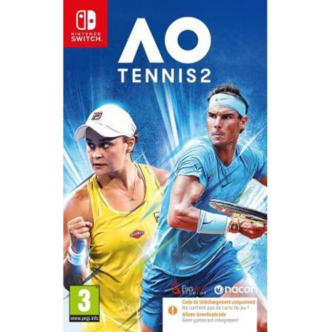 Nintendo Switch AO Tennis 2 Code In A Box Games