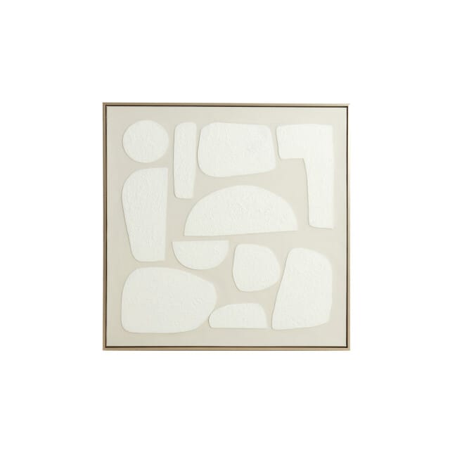 Light & Living - Ornament NIEVES - 80x3.5x80 cm - Bruin