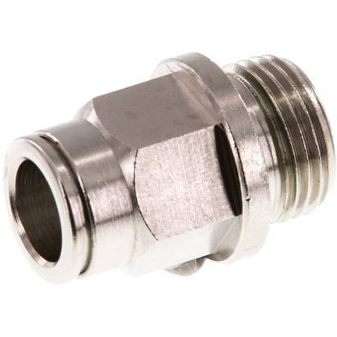 10mm x G3/8'' Messing Insteekfitting Buitendraad FKM [2 Stuks]