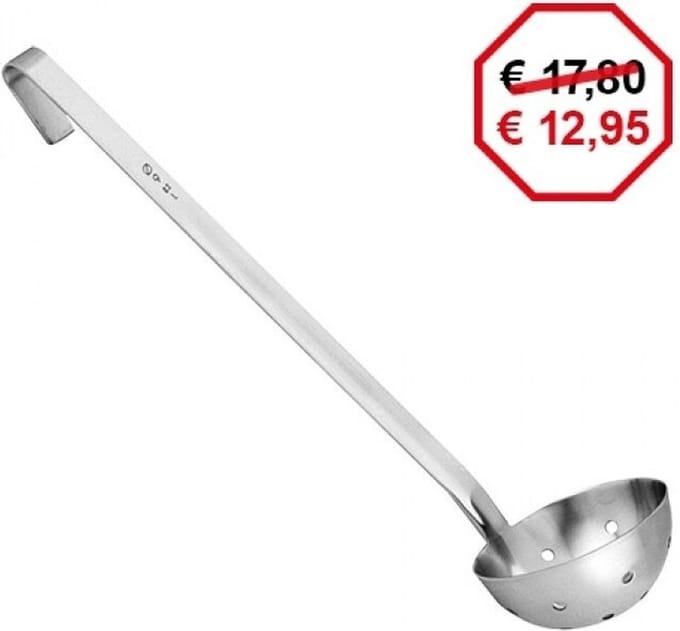 Opscheplepel Geperf.16,0cm - Emga 720439