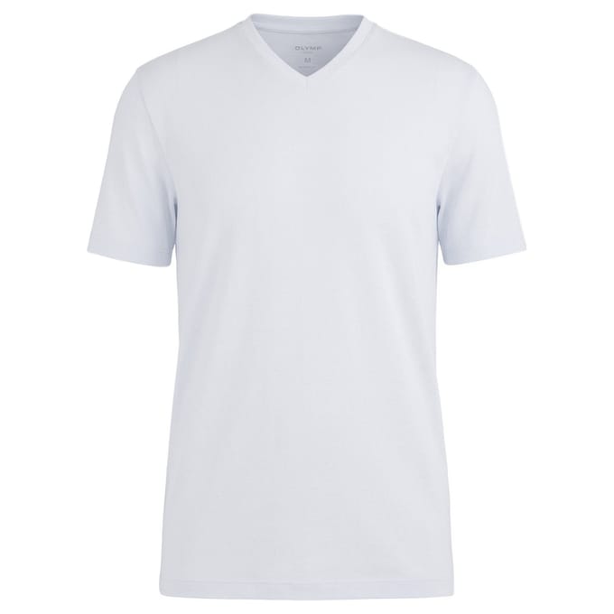 OLYMP T-Shirt voor eronder (set van 2 paar), Modern Fit, Wit
