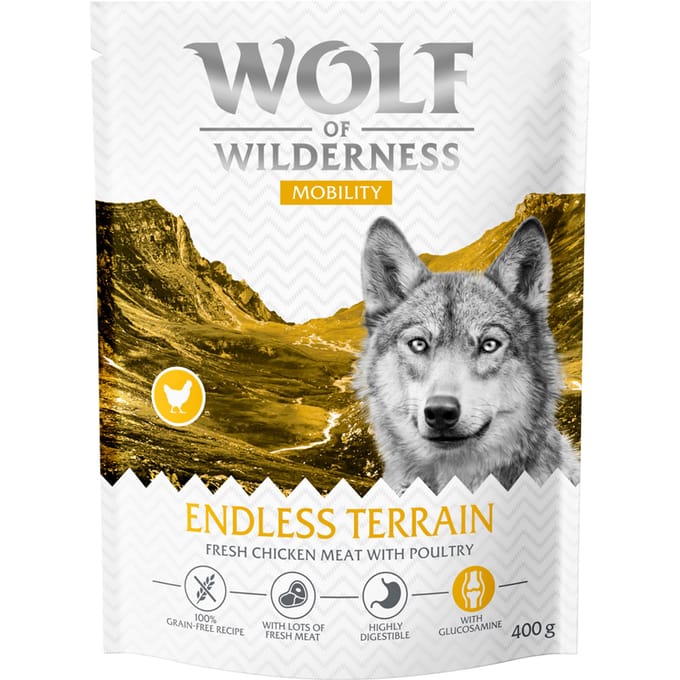 Wolf of Wilderness "Explore The Endless Terrain" Mobiliteit - graanvrij - 400 g: Nieuw Recept
