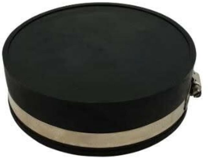 Flexibele rubber eindkap 160mm