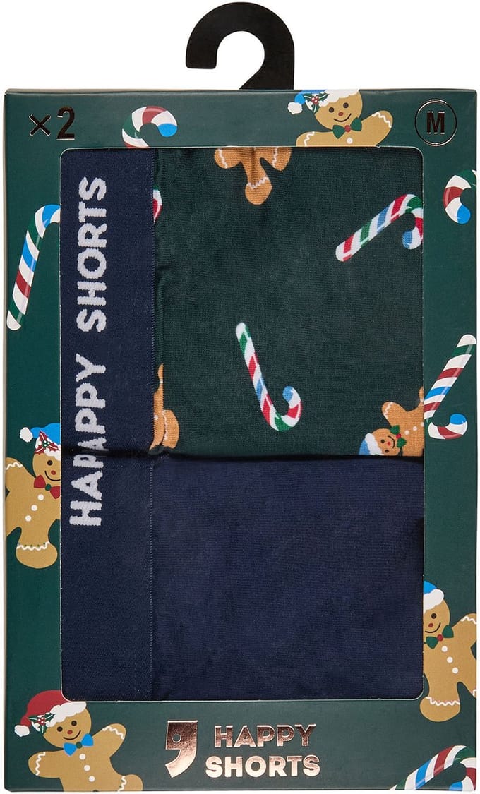 Happy Shorts Boxer Kerstmis