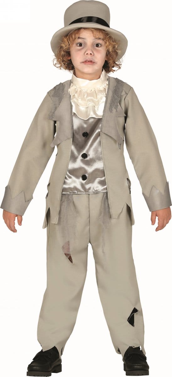 Fiestas Guirca Kostuum Ghost Groom Jr Polyester Grijs Mt 116