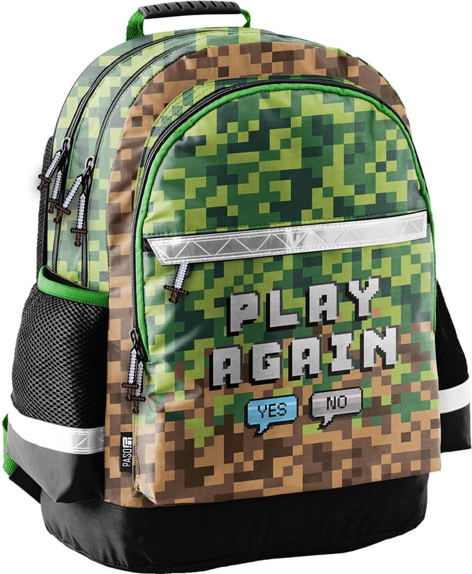 Gaming Rugzak, Play Again - 42 x 29 x 13 cm - Polyester
