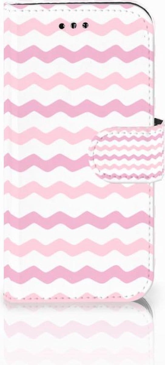 Samsung Galaxy A3 2017 Telefoon Hoesje Waves Roze