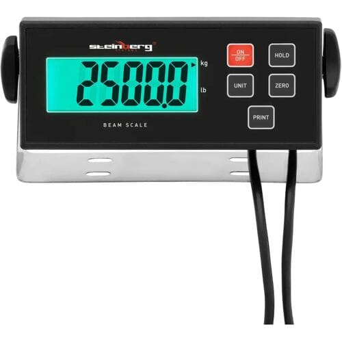 Steinberg Systems Weegbalk - 2500 kg / 0,5 kg - 100 x 10 cm - extern LCD 10030927