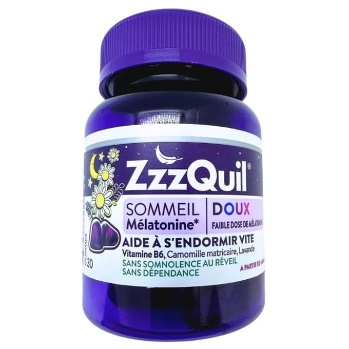 ZzzQuil Zachte Slaap Aroma Bosvruchten 30 Gummies