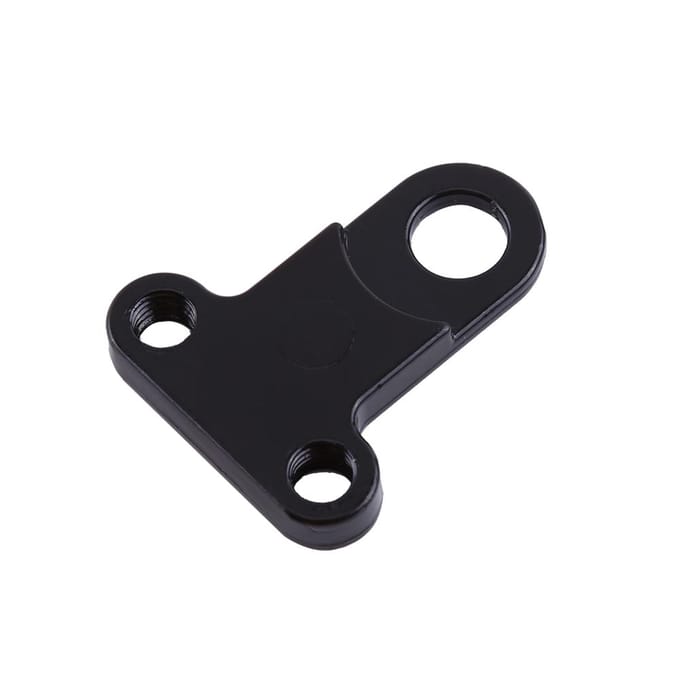 Zwarte Aluminiumlegering Snag Bar Oren Winddichte Hengel Connector Voor Beetmelder black