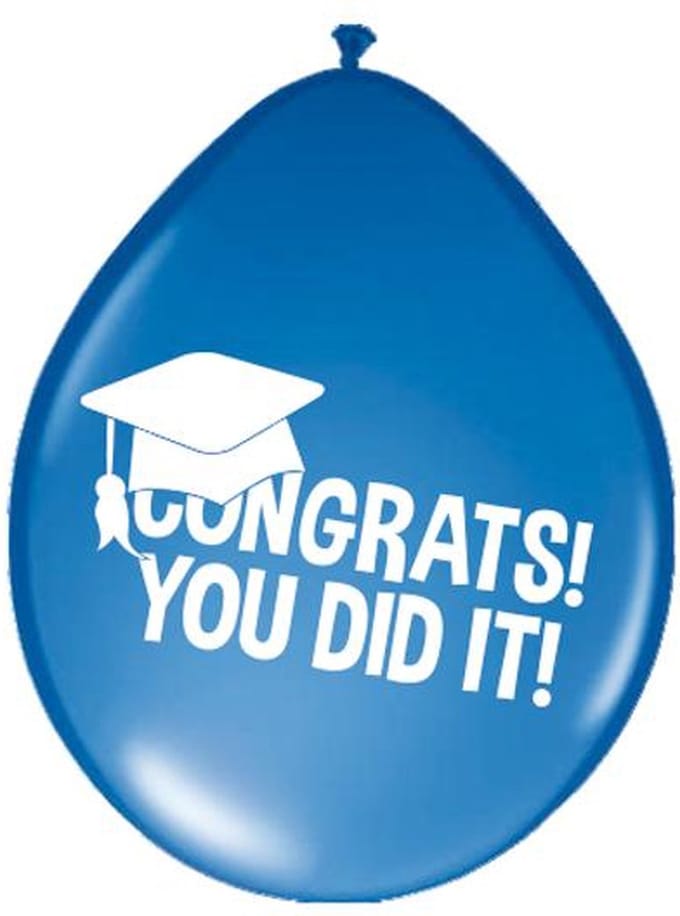 Folat - Ballonnen12in/30cm Congrats! /8