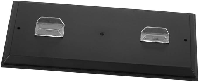 Model Motor Display - Hobby Standaard - Model Presentatie - Speciaal voor 1:12 - 22 x 9 cm - Zwart