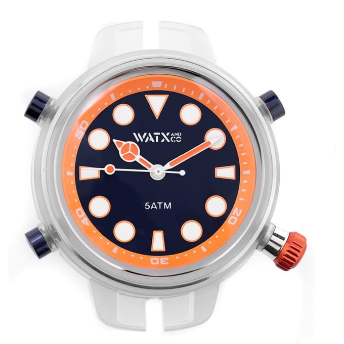 Montre WATXANDCO RWA5044. Quartz, Couleur bleue. Unisexe. blue