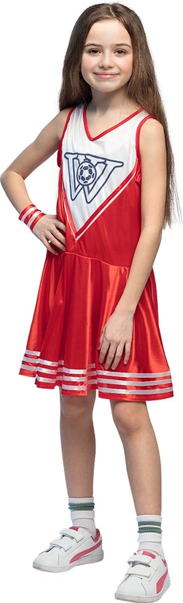 Boland - Kostuum Cheerleader (7-9 jr) - Kinderen - Cheerleader - Sport