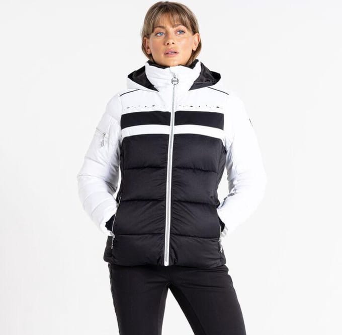 Dare2b Crystallize Ski Jas Wit 44 Vrouw