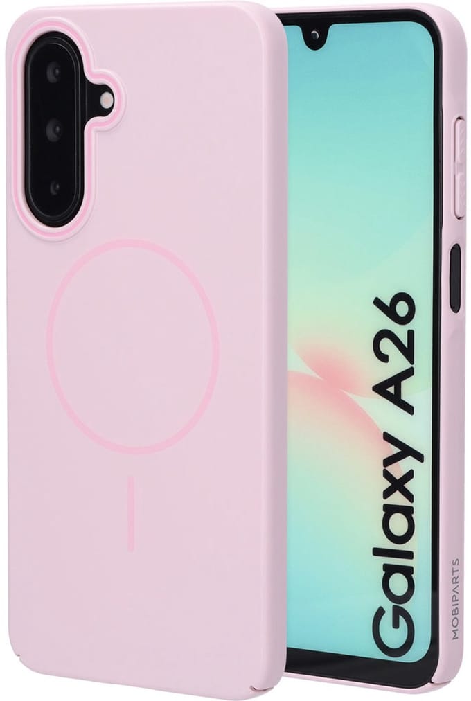Mobiparts Slim Line Case geschikt voor Samsung Galaxy A26 - MagSafe Blush - Roze