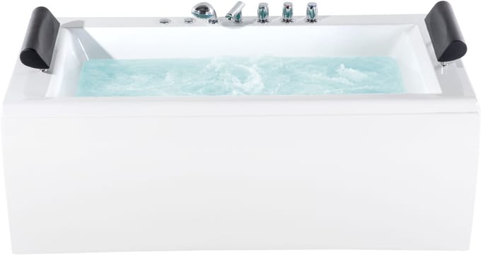MONTEGO - Whirlpool - Wit - 83 x 172 cm - Acryl