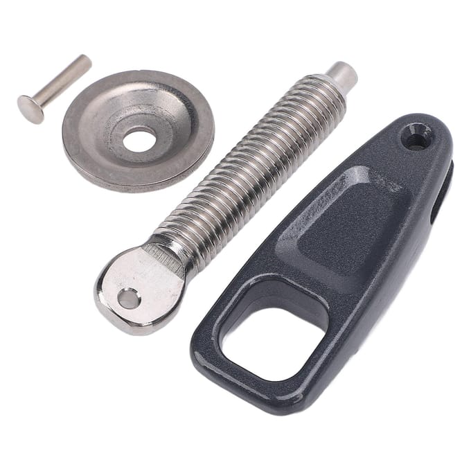 Boot Spiegelklem Assy 663 43118 00 Roestvrijstalen Spiegelklem Schroef Montage Set Vervanging Voor 40PK E40G gray