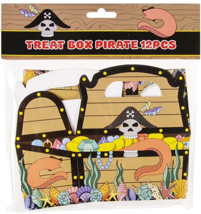 LG-Imports Pirate Treasure Chest giveaway box 12 pcs.