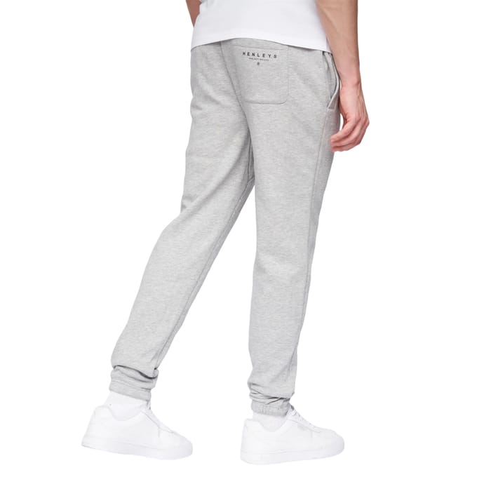 Henleys Heren Curveball Joggingbroek (Grijze Mergel)