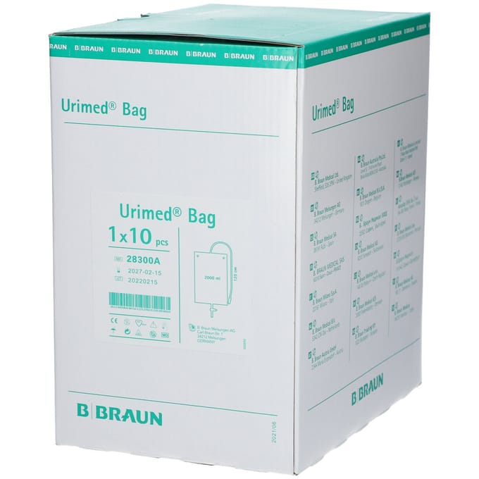 Urimed Bag Nachtzakken 2000ml 10 28300a