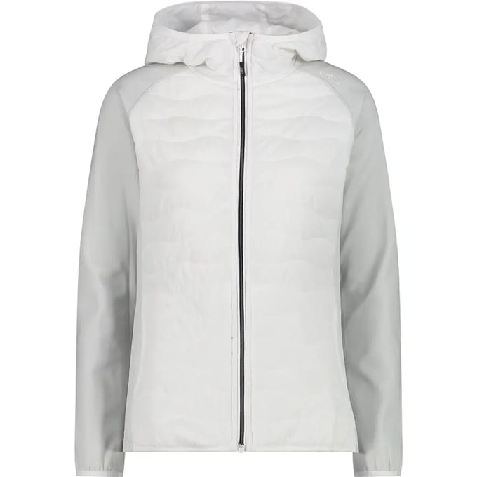 CMP Hoodie Hybrid - Ice mel. - Maat Damen_EU 46