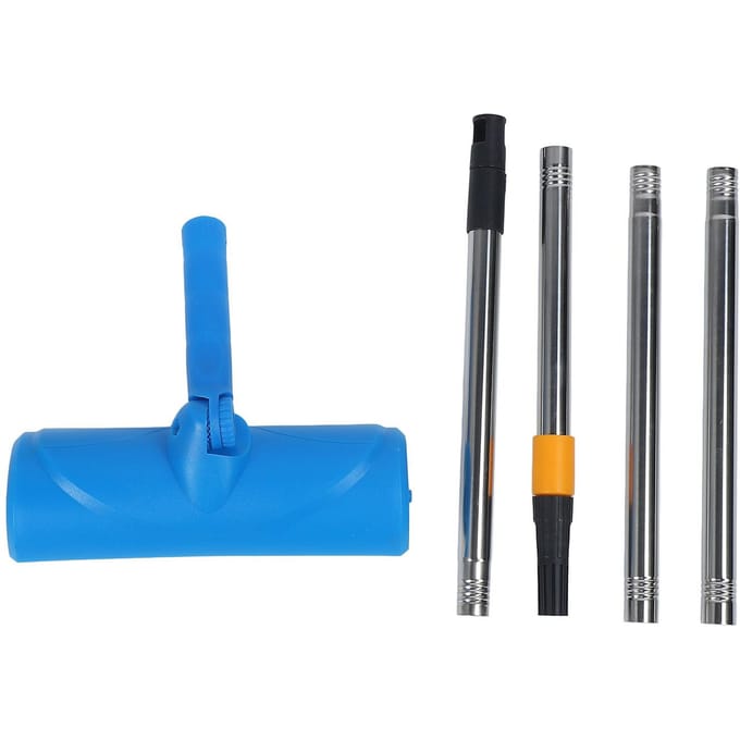 10 inch Plafondverfroller met Rollerschild Verstelbaar Herbruikbaar Anti Spatten voor Raam Deur gray