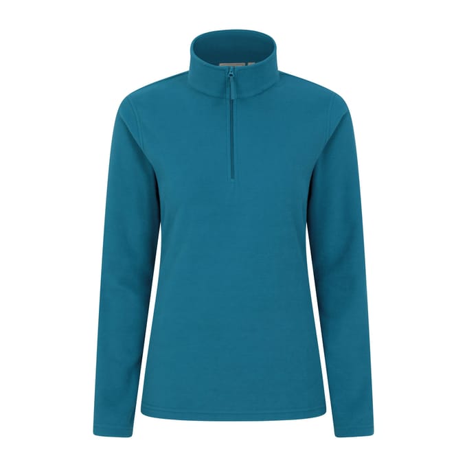 Mountain Warehouse Dames/Dames Camber II Fleece Top (Donker groenblauw)