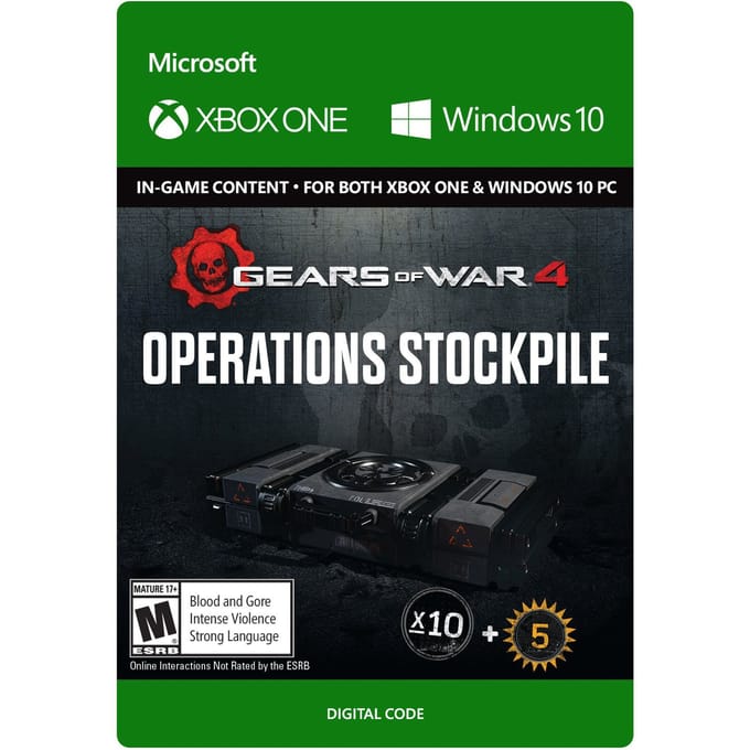 Microsoft Gears of War 4: Operations Stockpile Xbox One / Windows 10 Download