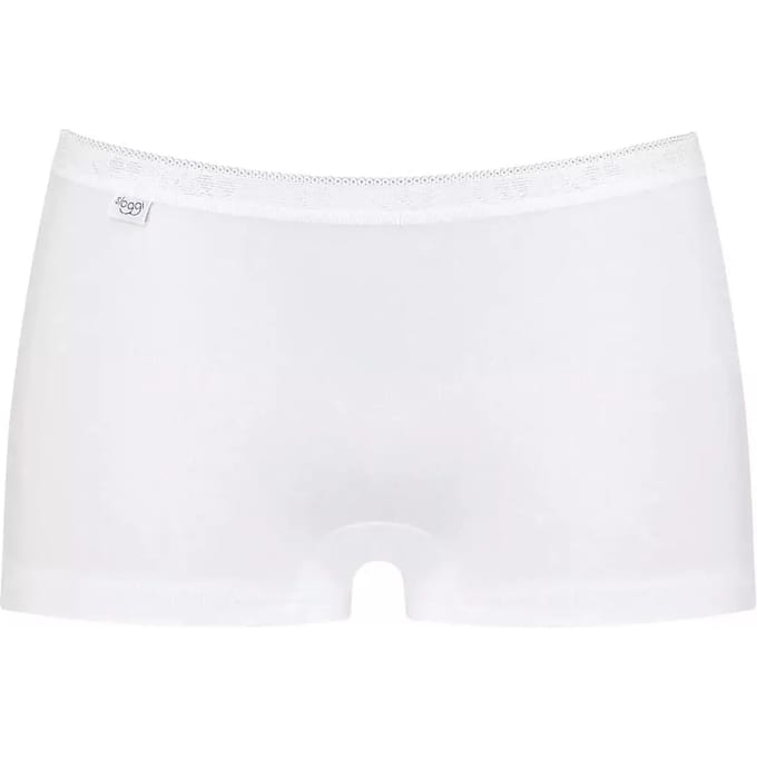 sloggi Basic+ Dames Short korte pijp - Wit - Maat 48