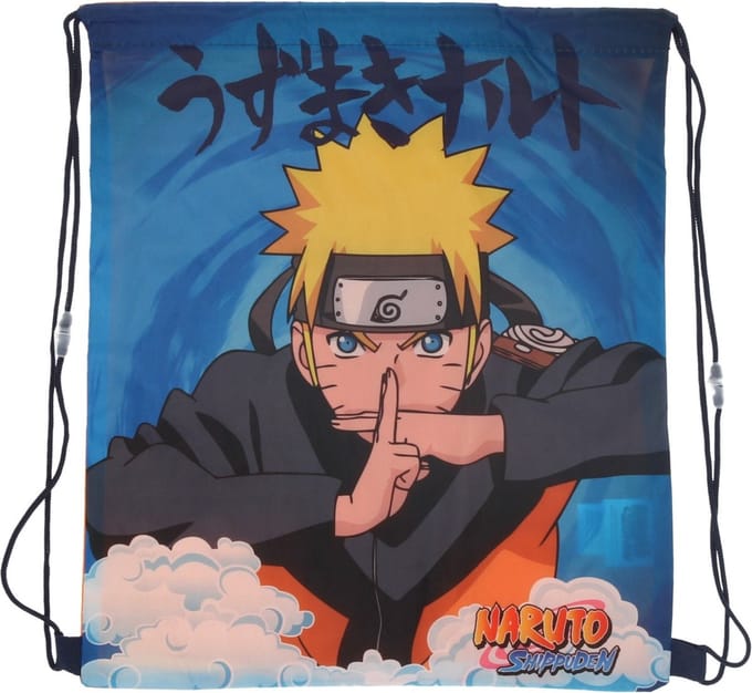 Naruto Gymtas - Zwemtas - 40 cm - Blauw - Voor Kinderen
