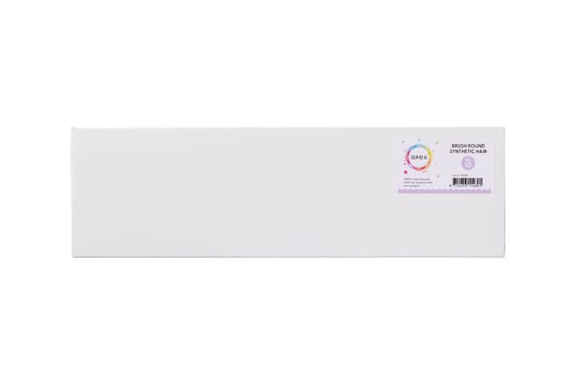 Penseel Qrea synthetisch haar nr 10 breedte 6,6mm
