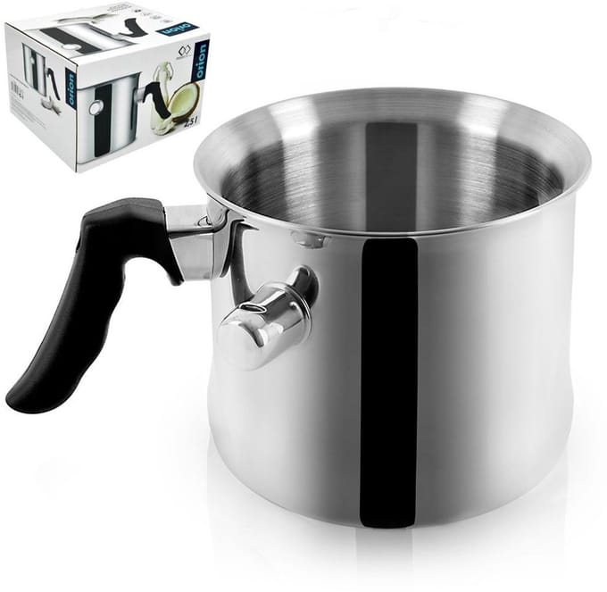 Orion - Melkkoker - 2,5L - Roestvrijstaal - Watermantel