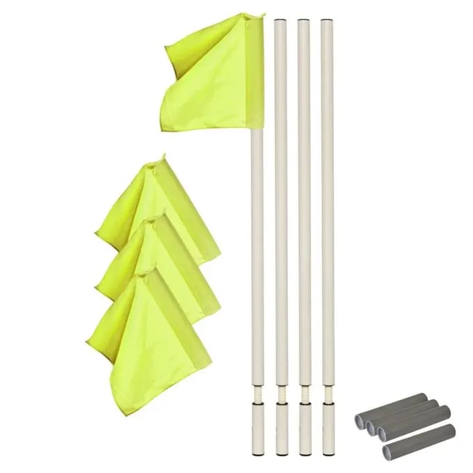 Hoek voetbalvlag Kuebler Sport (x4)