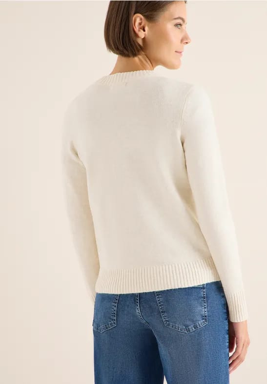 Cosy vest met ritssluiting