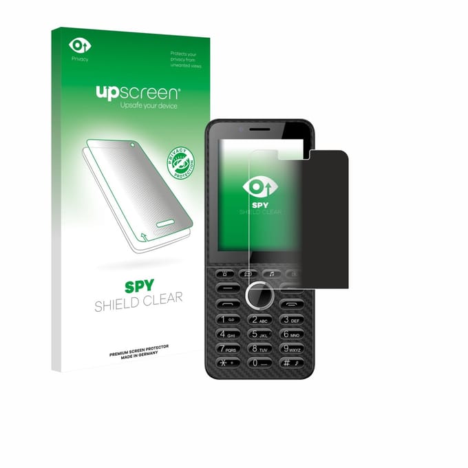 upscreen - privacy screenprotector voor Energizer E288S - Folie Beschermfolie Blauwlichtfilter