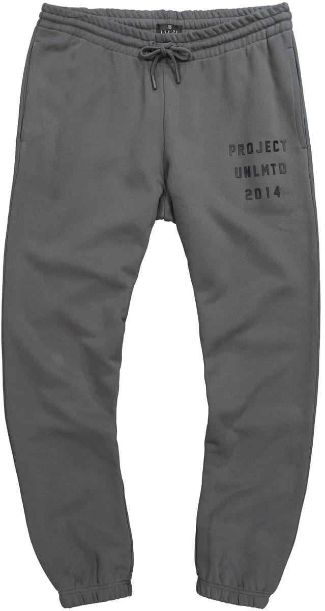 JAY-PI - Heren - Trainingsbroek fitness Basic Fit - Donkergrijs - Maat XXL