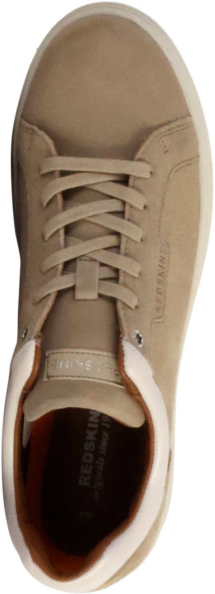 Helium lage leren sneakers