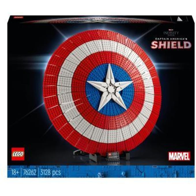 LEGO Marvel Het schild van Captain America - 76262