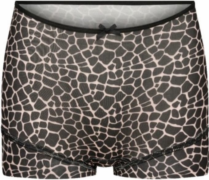 RJ Bodywear dames short Giraffe maat XXL