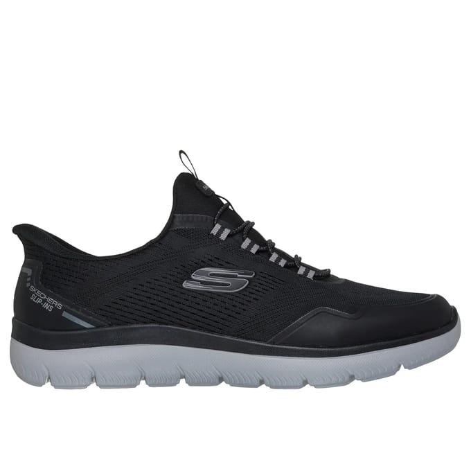 Skechers Heren Slip-ins Summits Sneakers 233045 BKCC Black Charcoal
