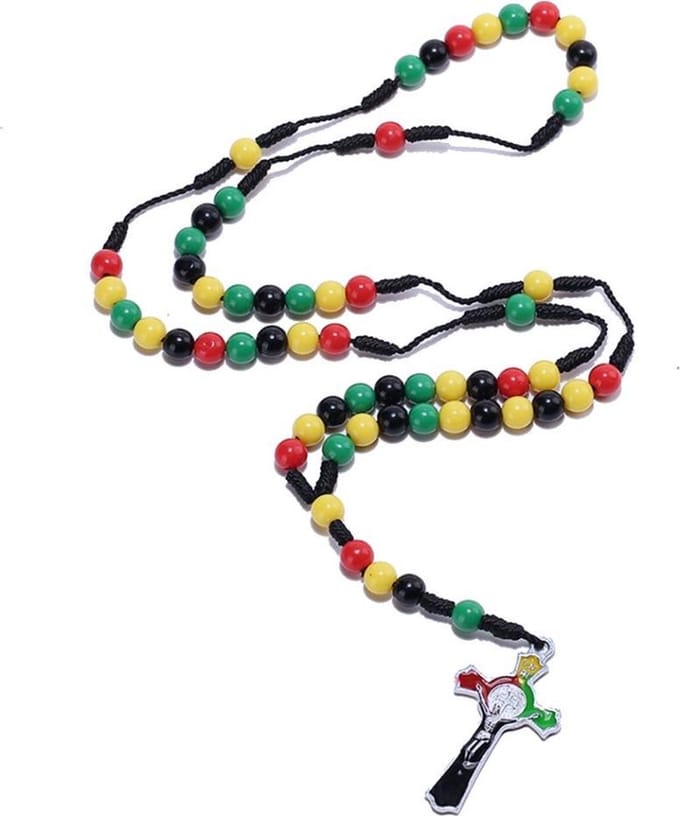 Fako Bijoux® - Rozenkrans Ketting - Jamaica