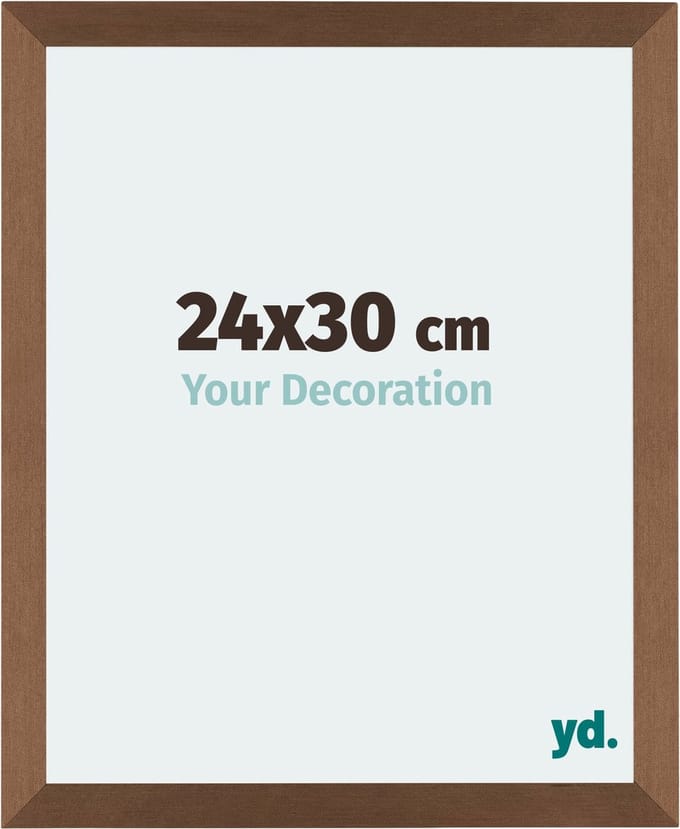 Your Decoration - Fotolijst 24x30 cm - MDF - Koper Decor - Mura