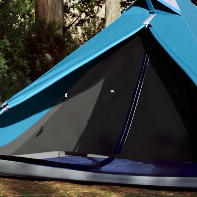 vidaXL - Hangende - tipi - tent - 1-persoons - waterdicht - blauw