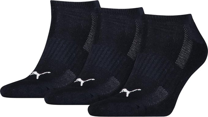 Puma Cushioned Sneaker Unisex (3-pack) - unisex enkelsokken - donkerblauw