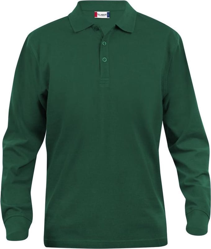 Clique Classic Lincoln L/S 028245 - Flessen-groen - M